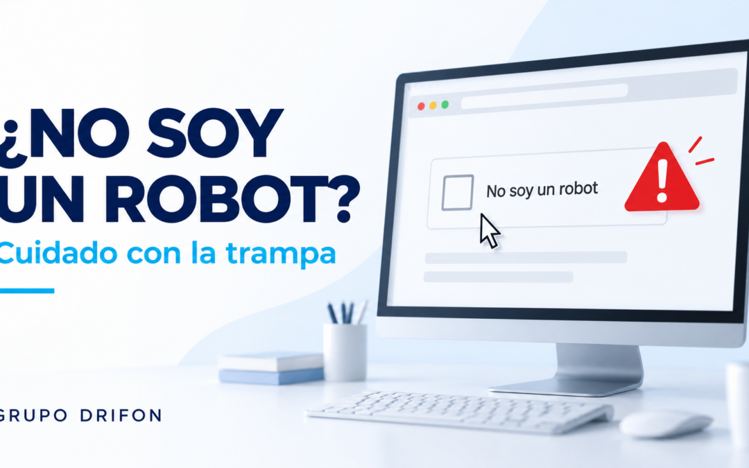 No soy un robot Falso CAPTCHA cómo reconocer la trampa